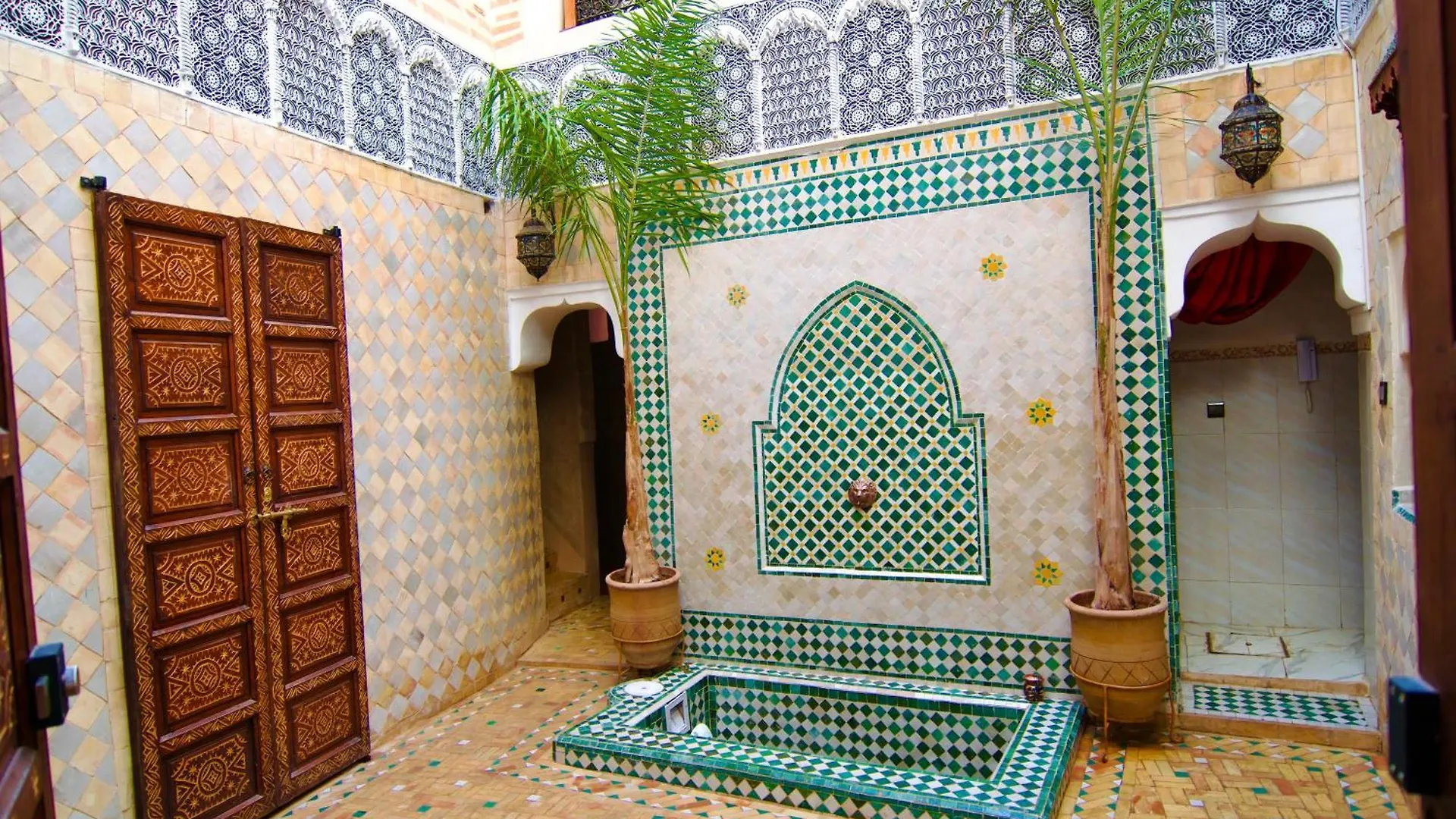 Riad Marrakesh Peace location